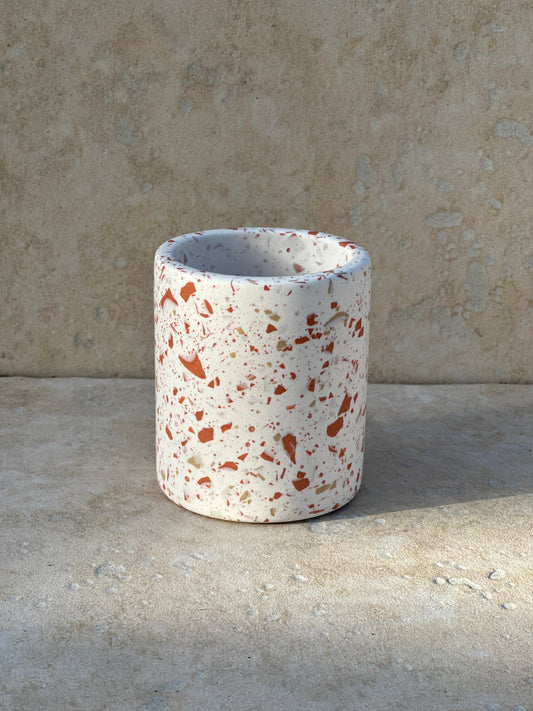 Pot Elena ~ Terrazzo Terracotta - Maison Charlett