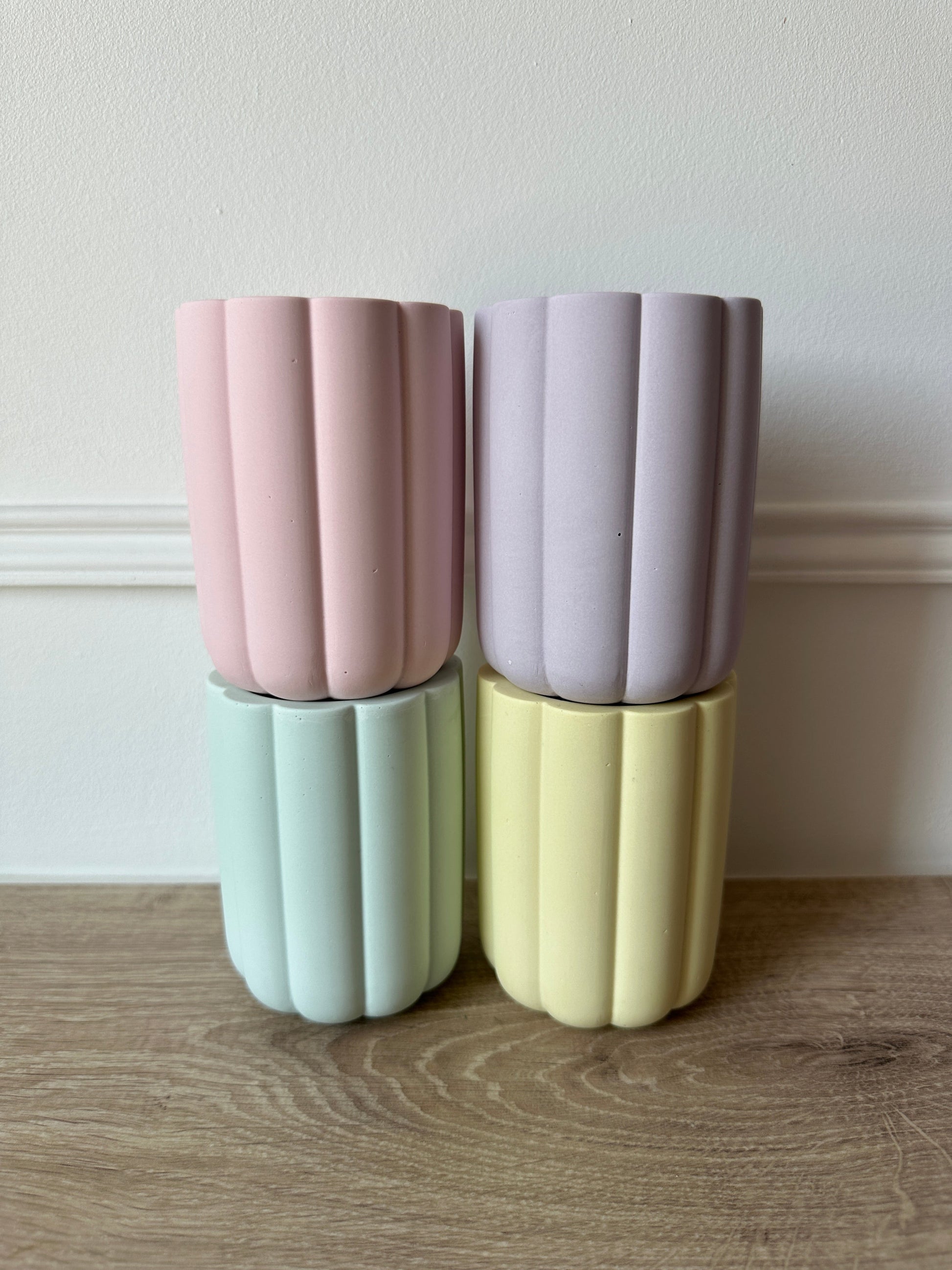 Pot Violette ~ Pastel - Maison Charlett